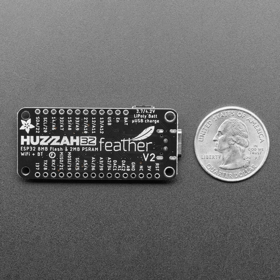Adafruit ESP32 Feather V2 - 8MB Flash + 2 MB PSRAM - Image 4
