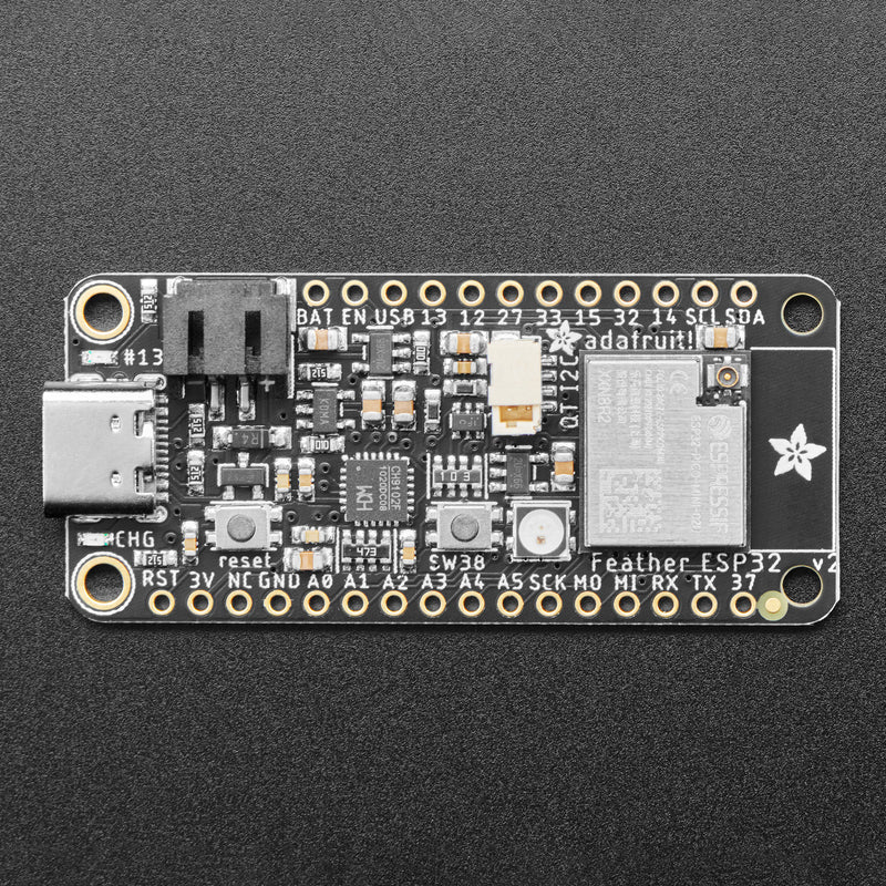 Adafruit ESP32 Feather V2 w.FL Antenna - 8MB Flash + 2 MB PSRAM - Image 9