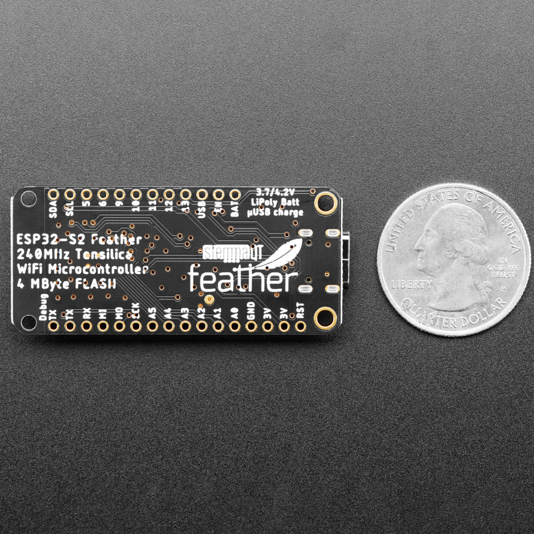 Adafruit ESP32-S2 Feather - 2 MB PSRAM - Image 5
