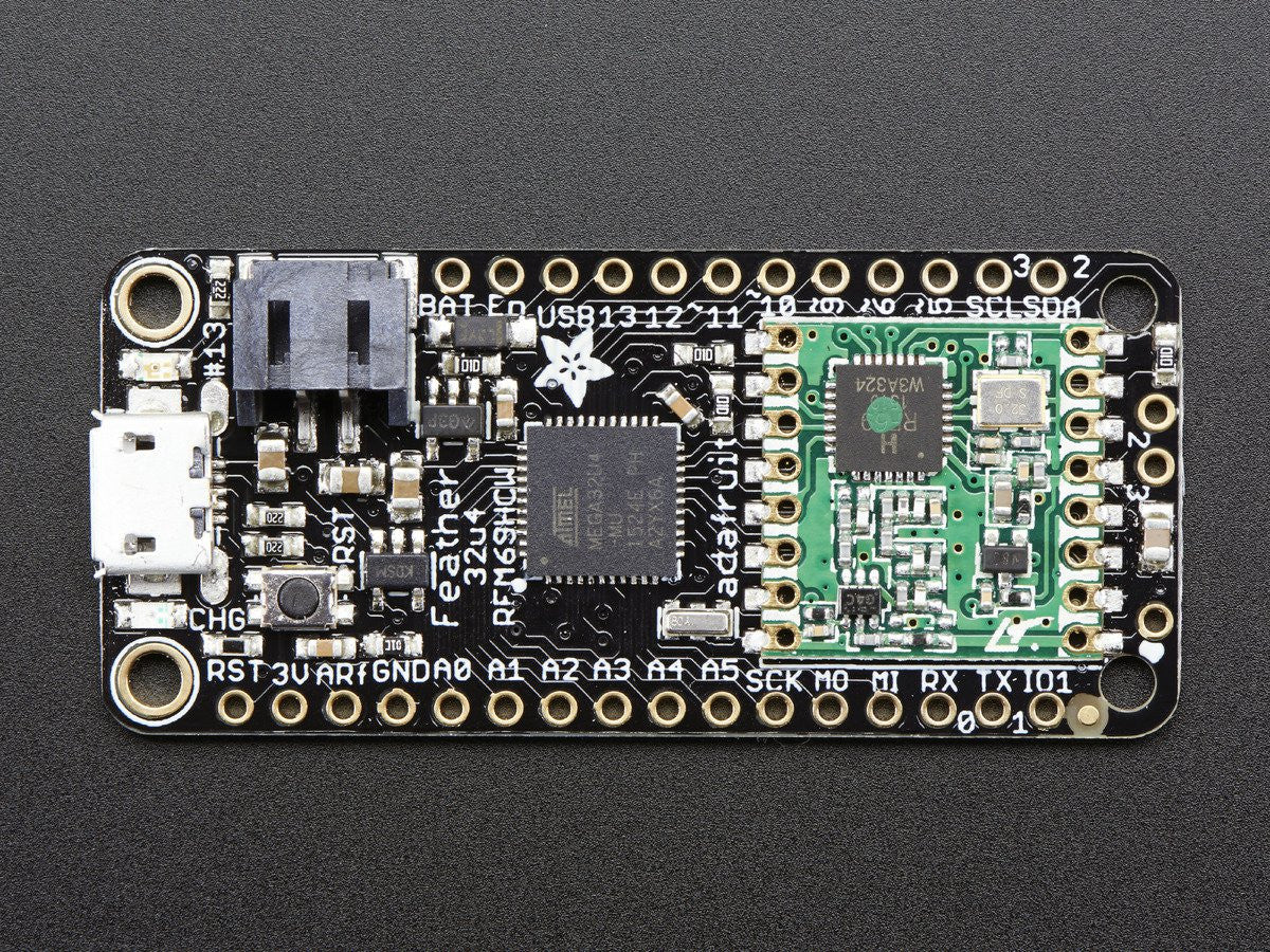Adafruit Feather 32u4 RFM69HCW Packet Radio - 868 / 915 MHz - Image 5