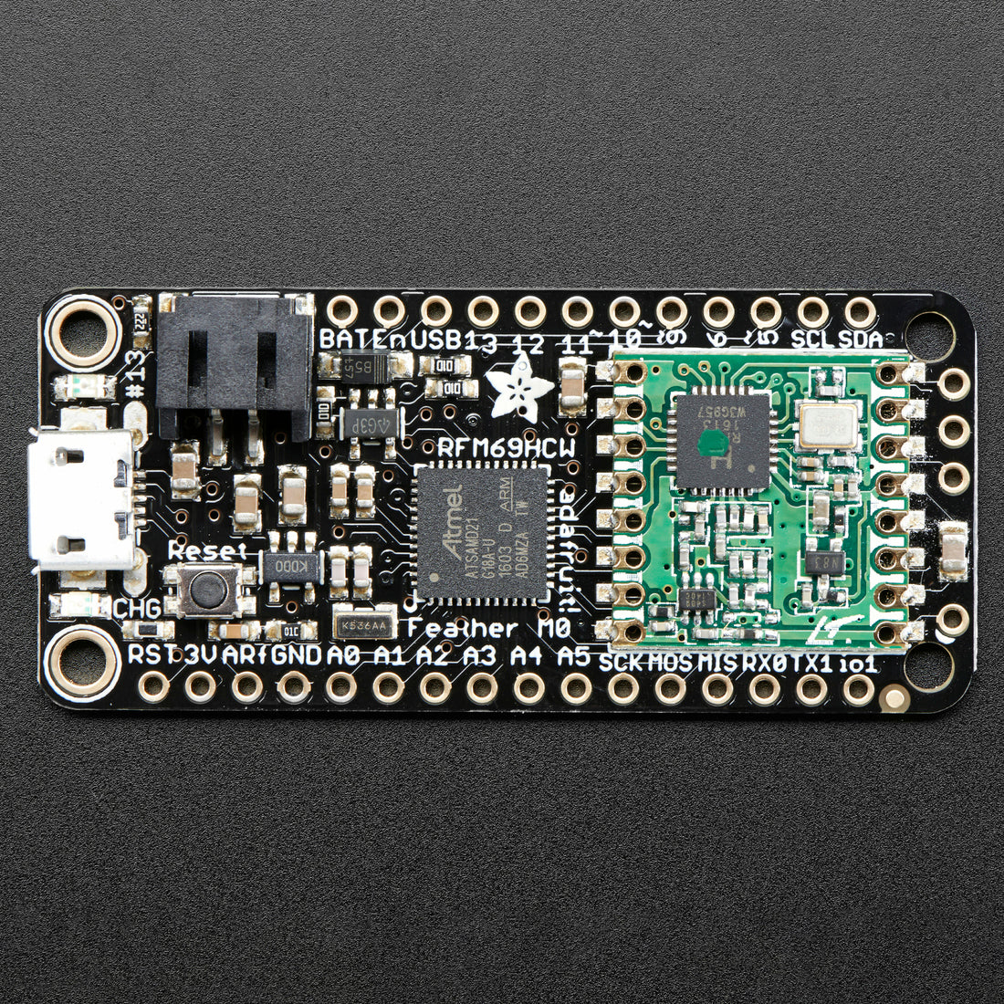 Adafruit Feather M0 RFM69HCW Packet Radio - 868 or 915 MHz - RadioFruit - Image 5