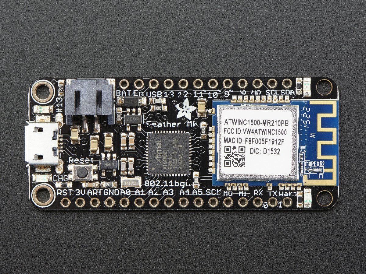 Adafruit Feather M0 WiFi - ATSAMD21 + ATWINC1500 - Image 3