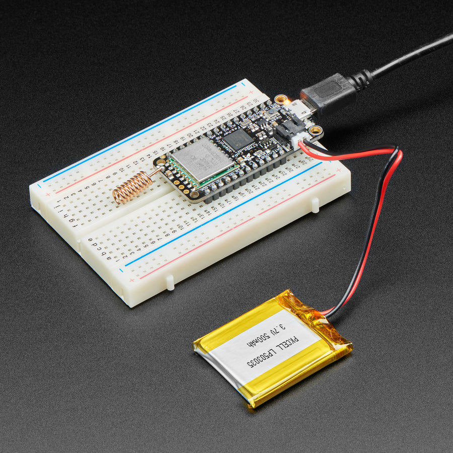 Adafruit Feather M0 with RFM95 LoRa Radio - 900MHz - RadioFruit - Image 2