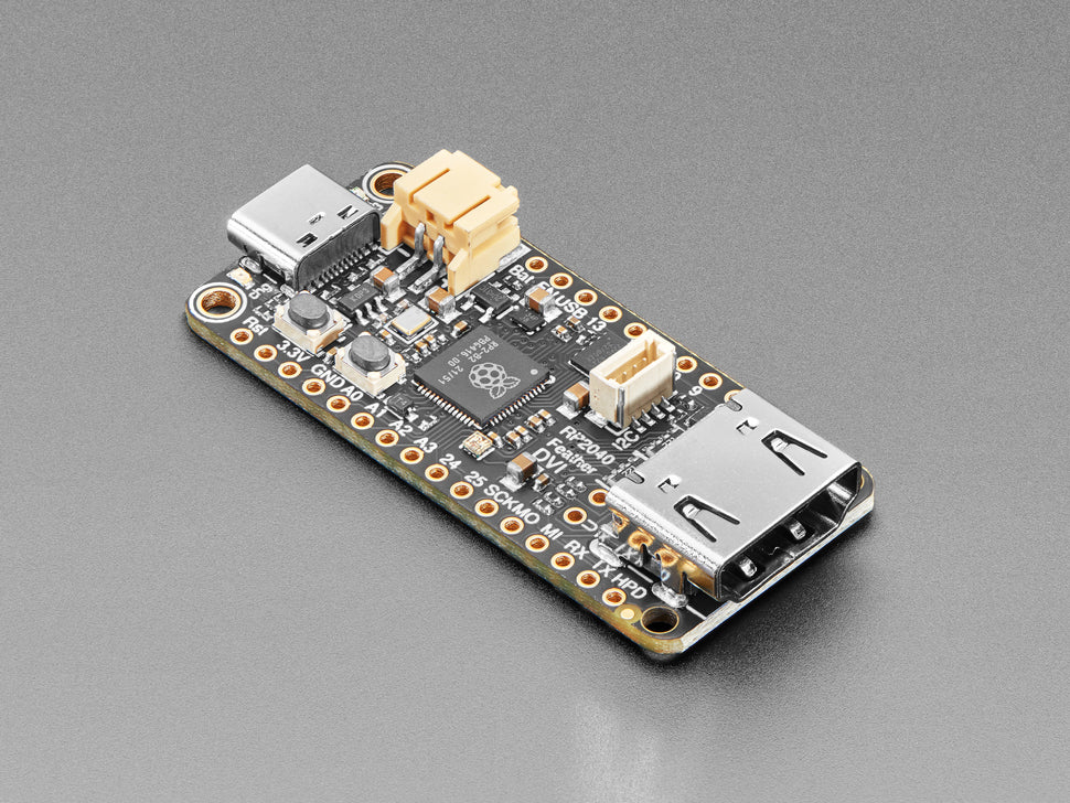 Adafruit Feather RP2040 with DVI Output Port - Works with HDMI - Image 2