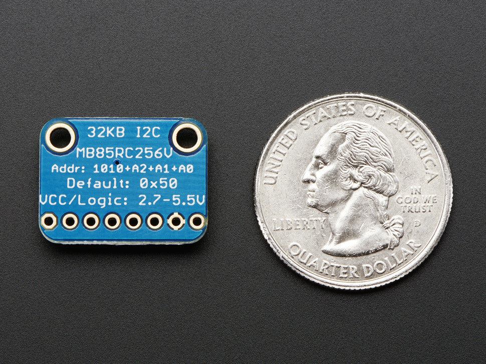 Adafruit I2C Non-Volatile FRAM Breakout - 256Kbit / 32KByte - Image 3