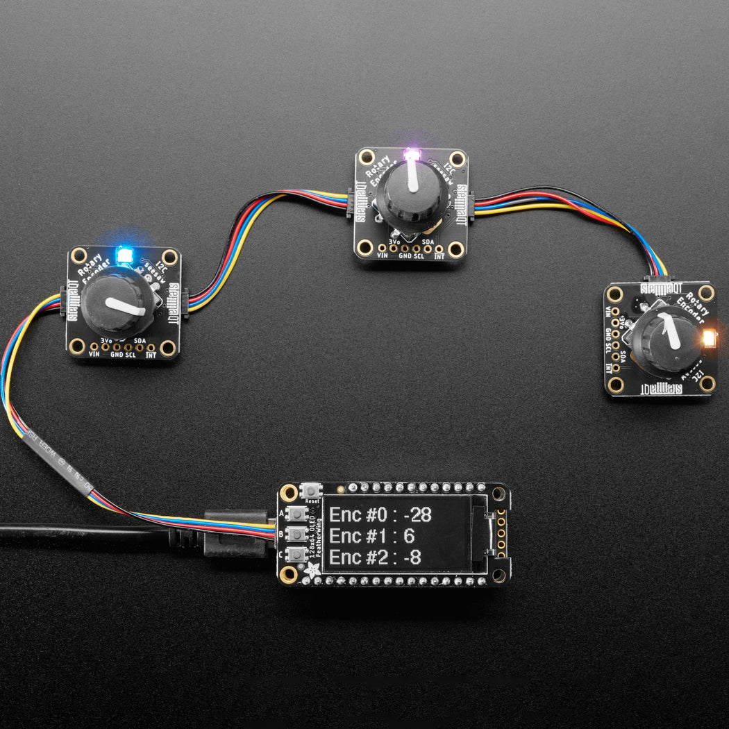 Adafruit I2C QT Rotary Encoder Breakout with NeoPixel - Image 8