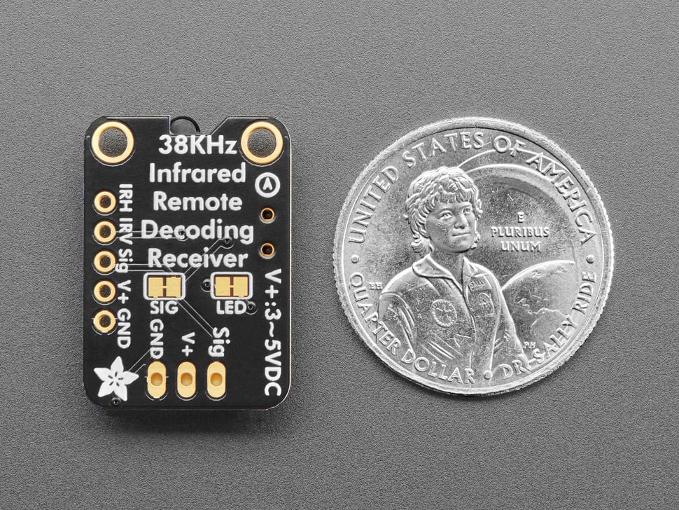 Adafruit Infrared IR Remote Receiver - STEMMA JST PH 2mm - Image 4