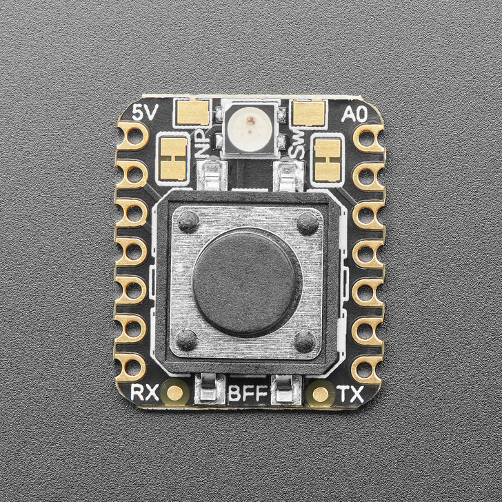 Adafruit IoT Button with NeoPixel BFF Add-On for QT Py and Xiao - Image 2