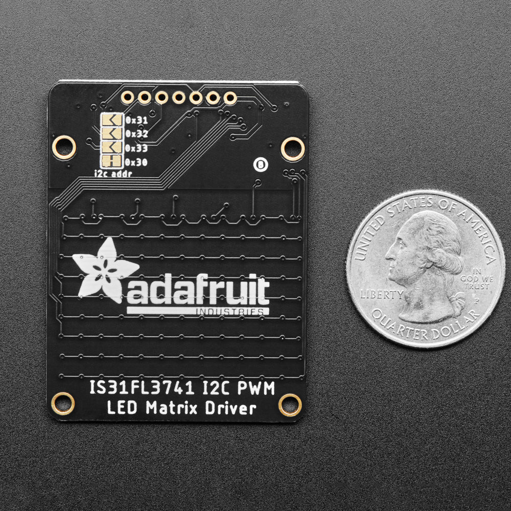 Adafruit IS31FL3741 13x9 PWM RGB LED Matrix Driver - Image 2