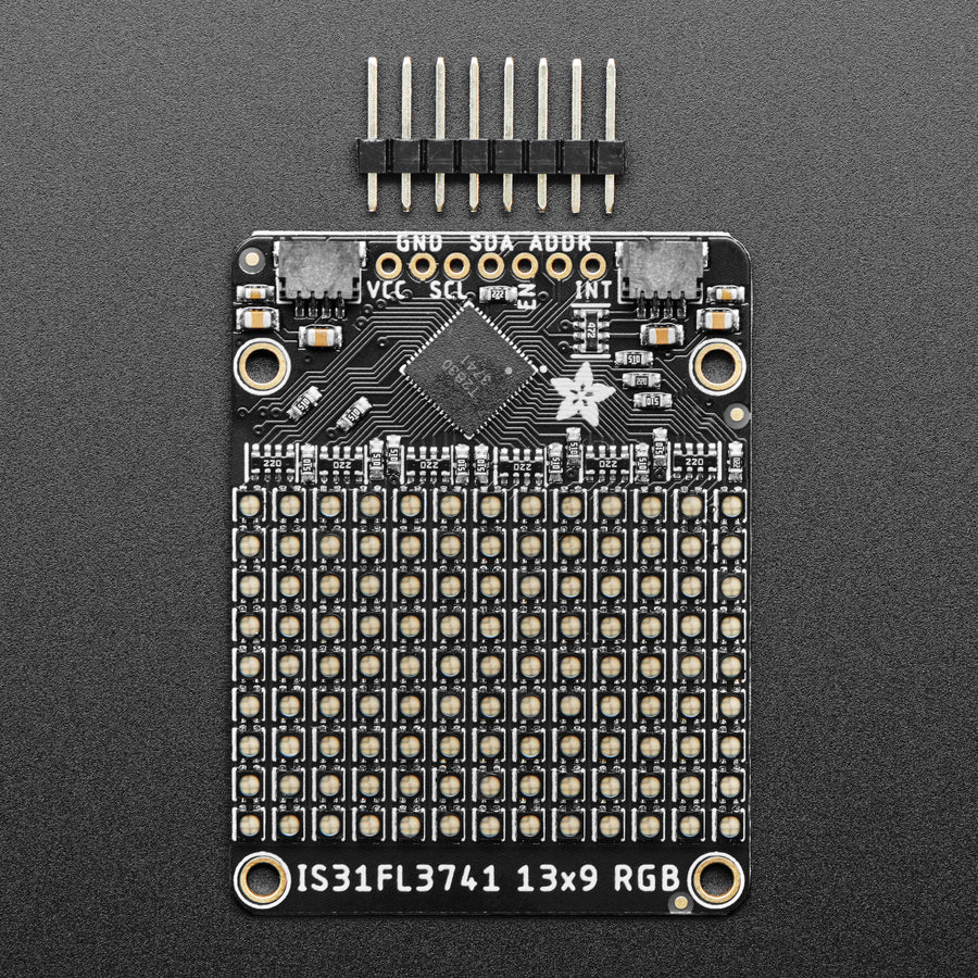 Adafruit IS31FL3741 13x9 PWM RGB LED Matrix Driver - Image 4