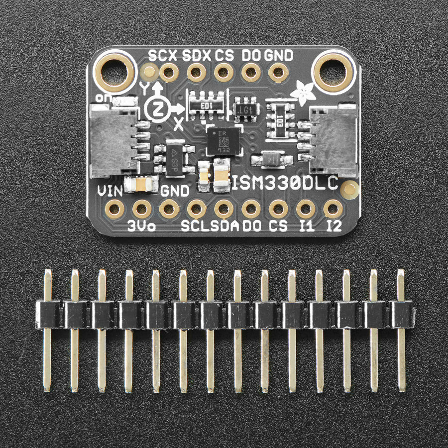 Adafruit ISM330DHCX - 6 DoF IMU - Accelerometer and Gyroscope - Image 2