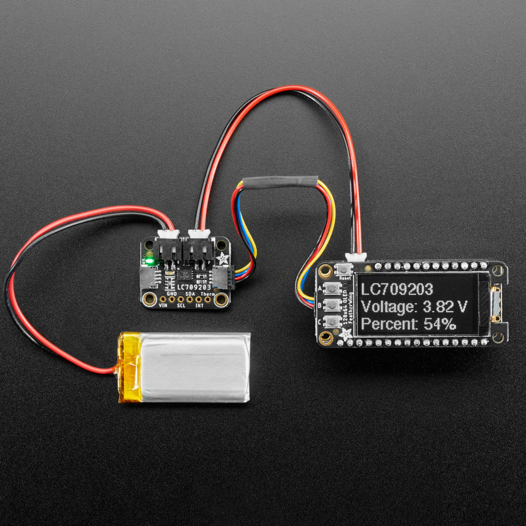 Adafruit LC709203F LiPoly / LiIon Fuel Gauge and Battery Monitor - Image 7