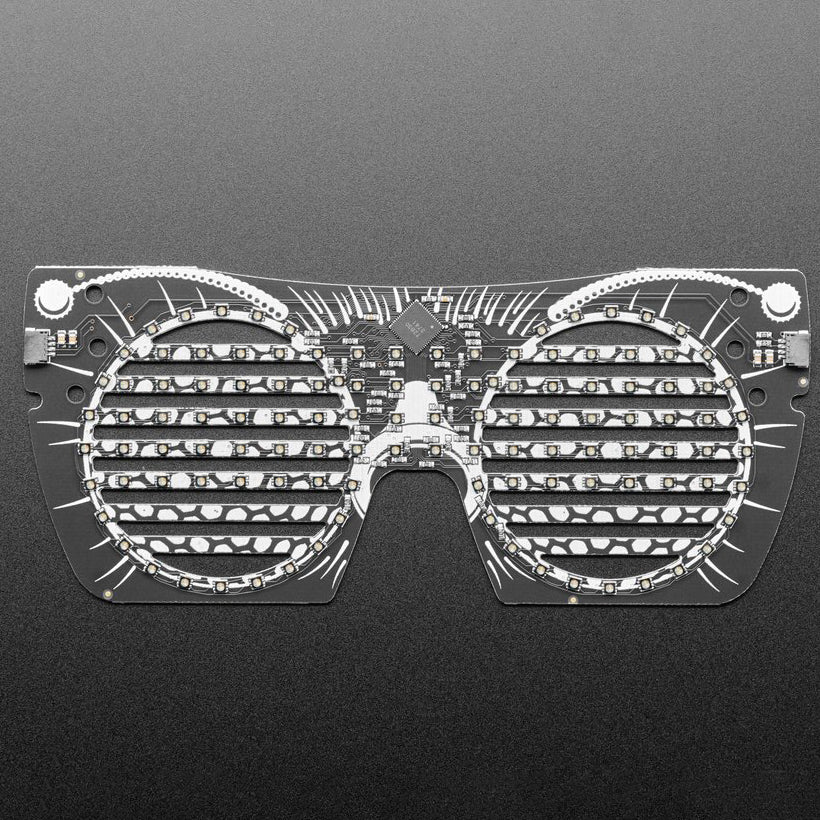 Adafruit LED Glasses Front Panel - 116 RGB LEDs with I2C Driver - Image 2