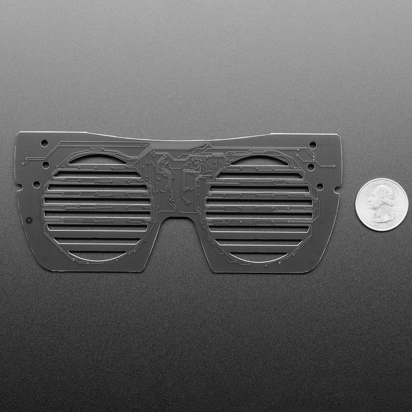 Adafruit LED Glasses Front Panel - 116 RGB LEDs with I2C Driver - Image 6