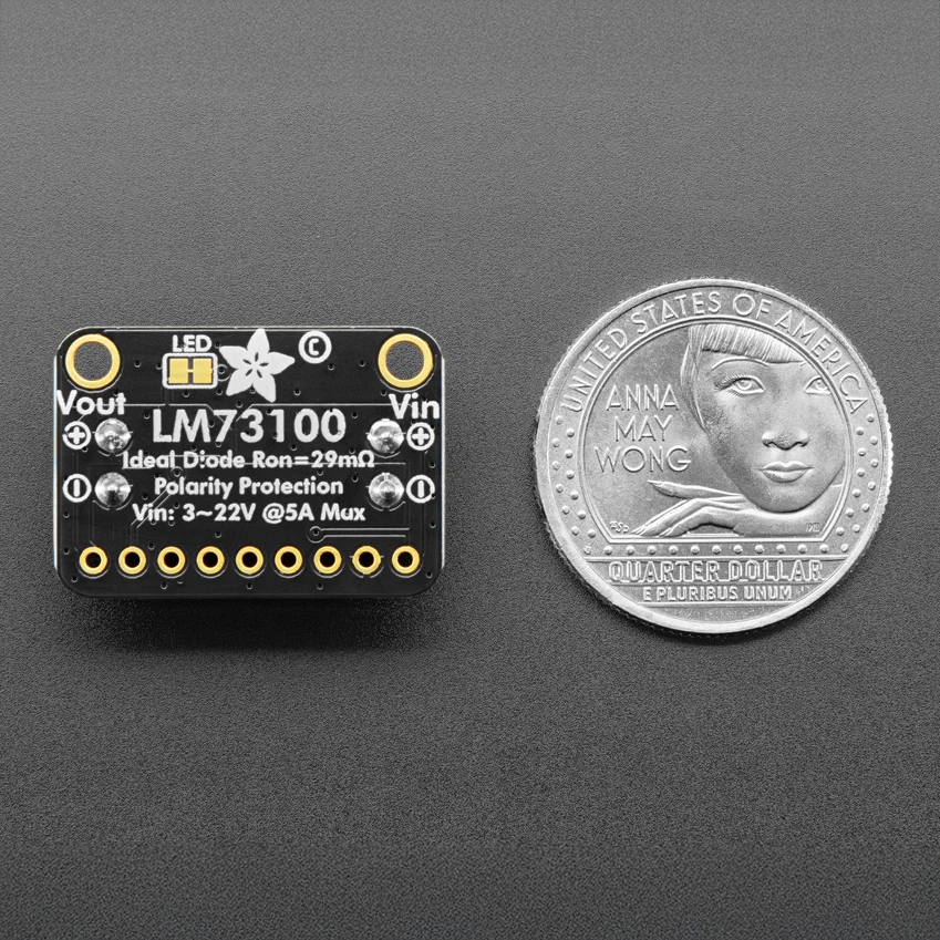 Adafruit LM73100 23V 5A Max Ideal Diode Breakout - Image 6