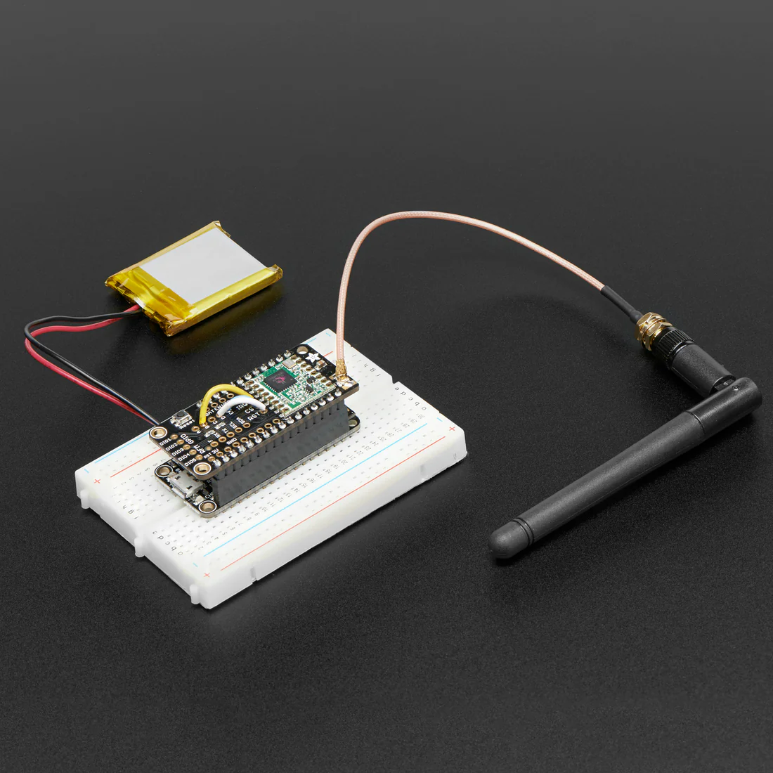 Adafruit LoRa Radio FeatherWing - RFM95W 433 MHz - RadioFruit - Image 5