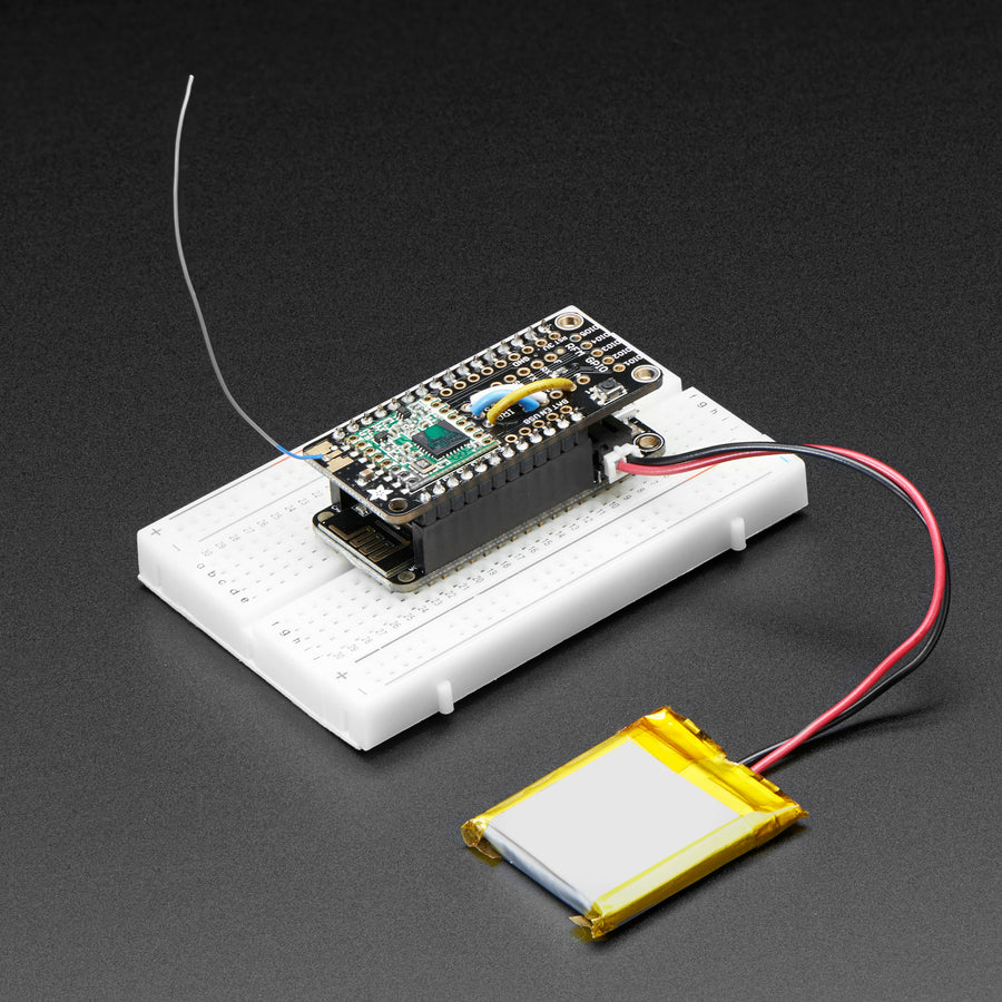 Adafruit LoRa Radio FeatherWing - RFM95W 900 MHz - RadioFruit - Image 2
