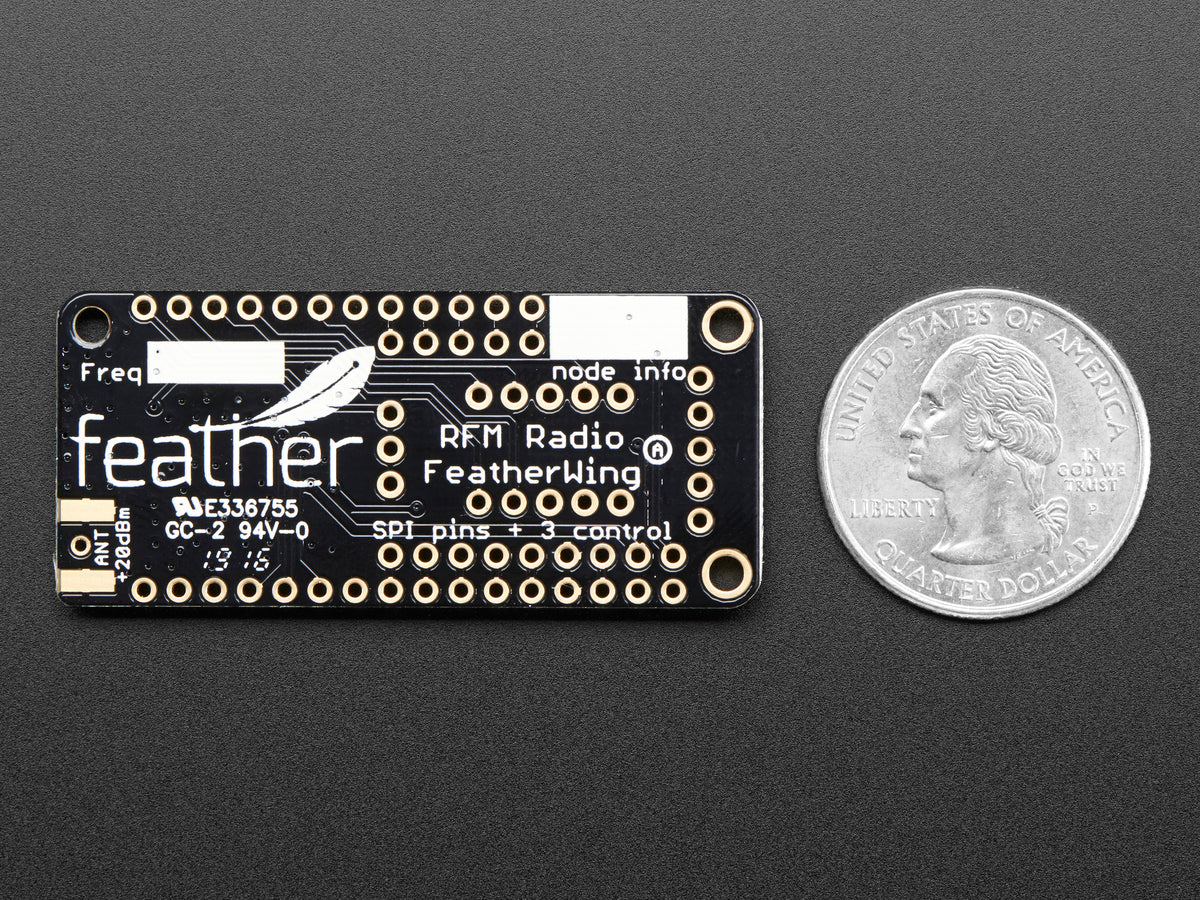 Adafruit LoRa Radio FeatherWing - RFM95W 900 MHz - RadioFruit - Image 5