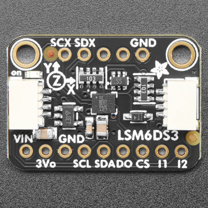 Adafruit LSM6DS3TR-C 6-DoF Accel + Gyro IMU - Image 5