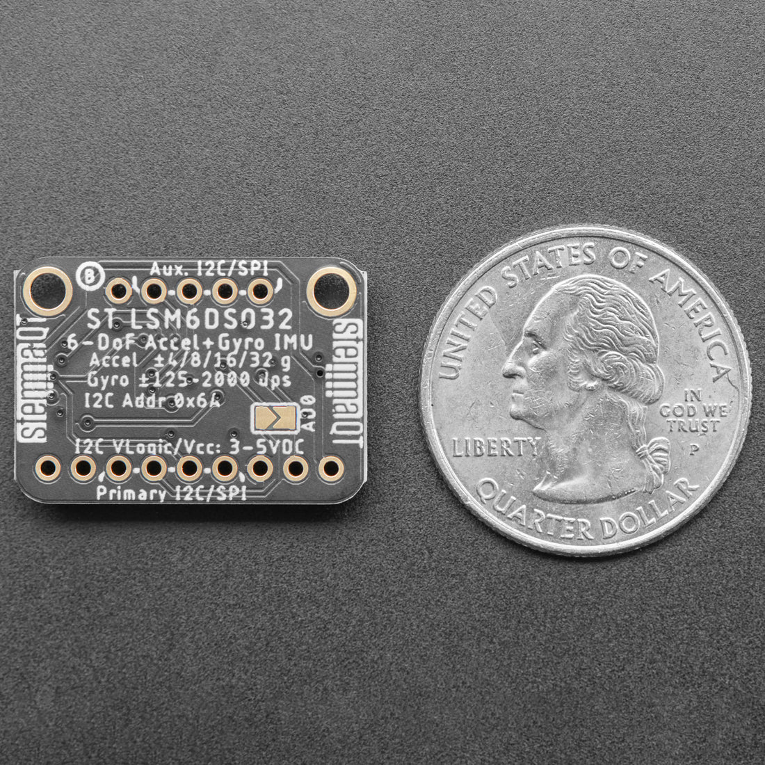 Adafruit LSM6DSO32 6-DoF Accelerometer and Gyroscope - Image 4