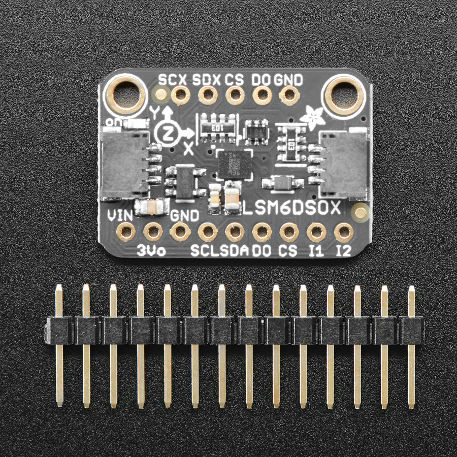 Adafruit LSM6DSOX 6 DoF Accelerometer and Gyroscope - Image 2