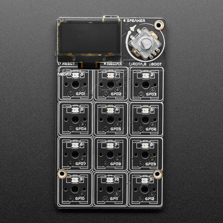 Adafruit MacroPad RP2040 Starter Kit - 3x4 Keys + Encoder + OLED - ADABOX019 Essentials - Image 5