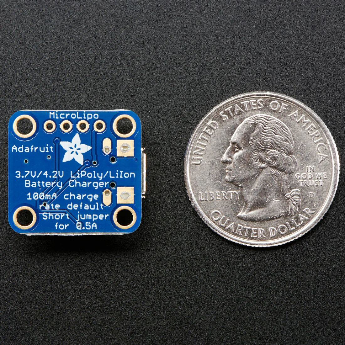 Adafruit Micro Lipo w/MicroUSB Jack - USB LiIon/LiPoly charger - Image 6