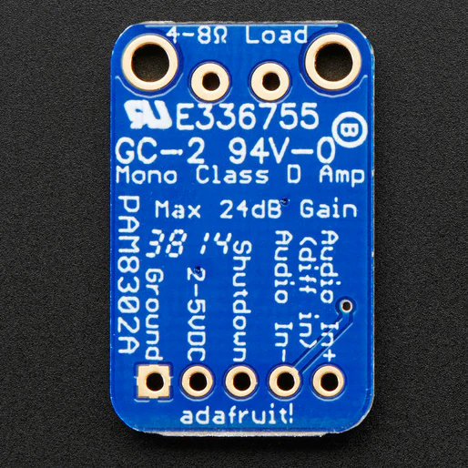 Adafruit Mono 2.5W Class D Audio Amplifier - PAM8302 - Image 3