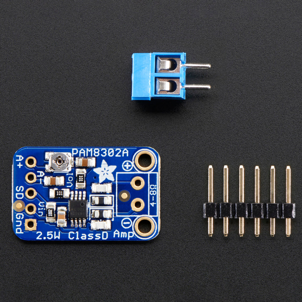 Adafruit Mono 2.5W Class D Audio Amplifier - PAM8302 - Image 4