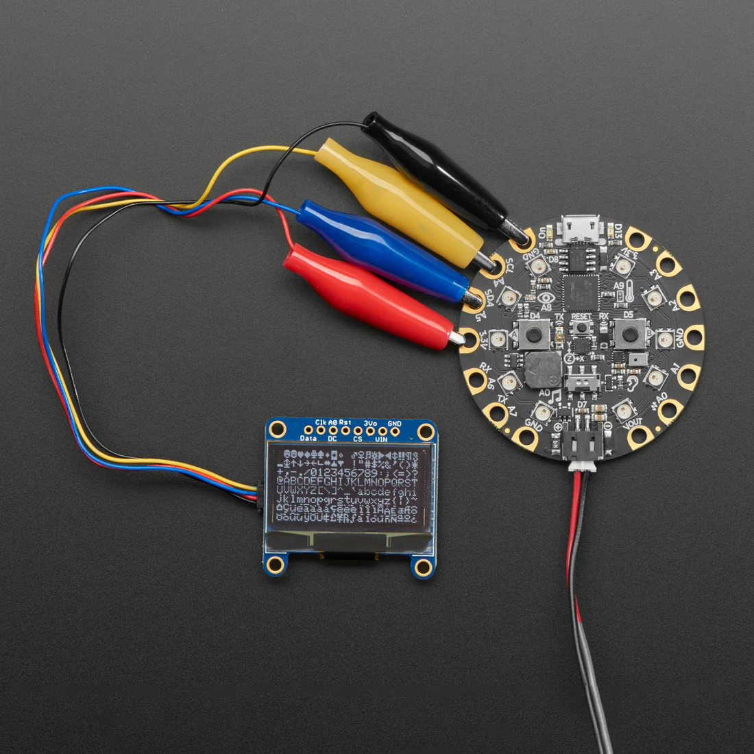 Monochrome 1.3" 128x64 OLED Graphic Display - Image 4