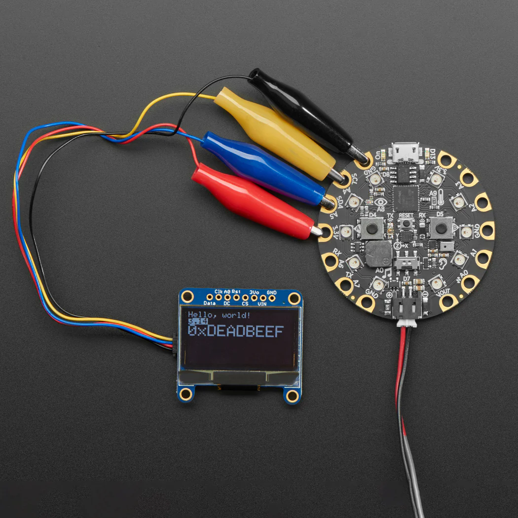 Monochrome 1.3" 128x64 OLED Graphic Display - Image 5