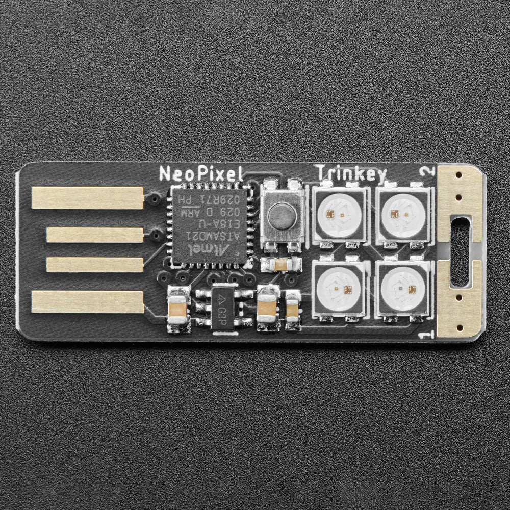 Adafruit Neo Trinkey - SAMD21 USB Key with 4 NeoPixels - Image 3