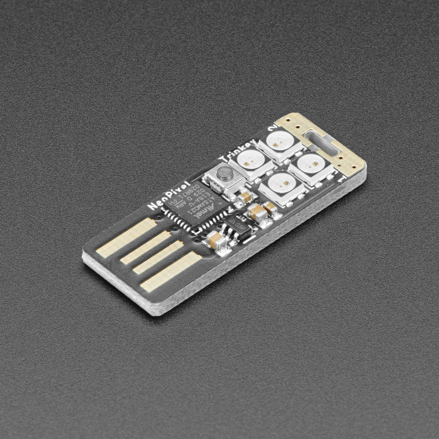 Adafruit Neo Trinkey - SAMD21 USB Key with 4 NeoPixels - Image 4