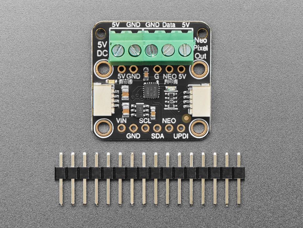 Adafruit NeoDriver - I2C to NeoPixel Driver Board - Image 6