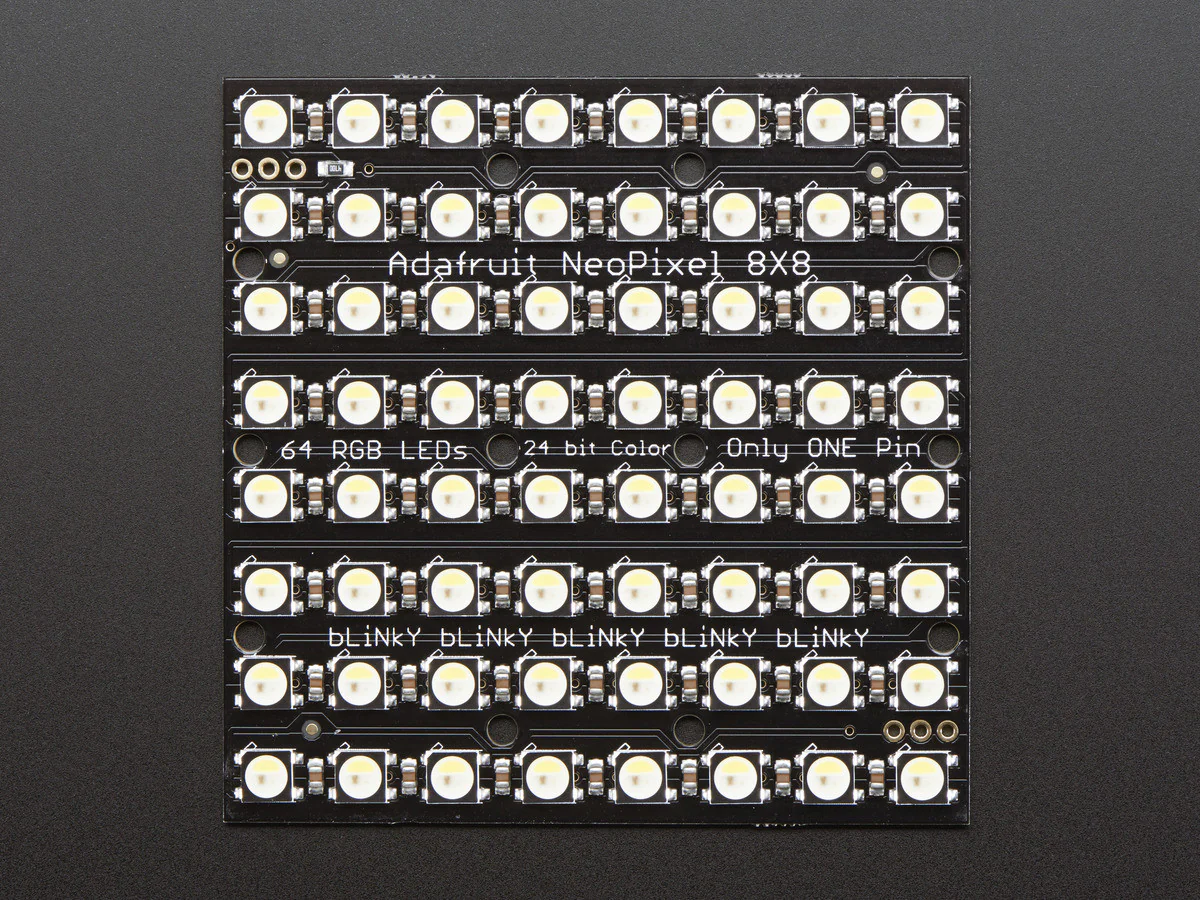 Adafruit NeoPixel NeoMatrix - 64 RGBW - Image 5