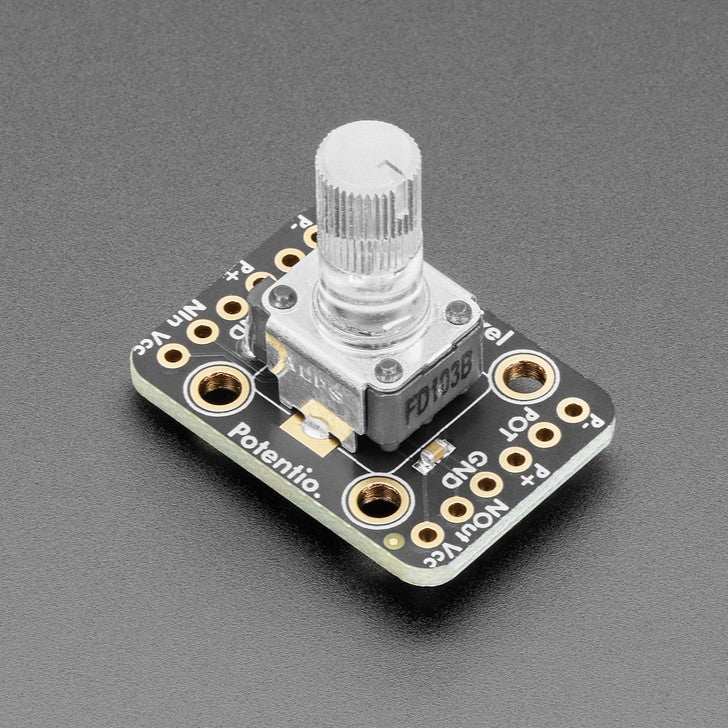 Adafruit NeoPot - Clear Shaft Potentiometer with RGB NeoPixel