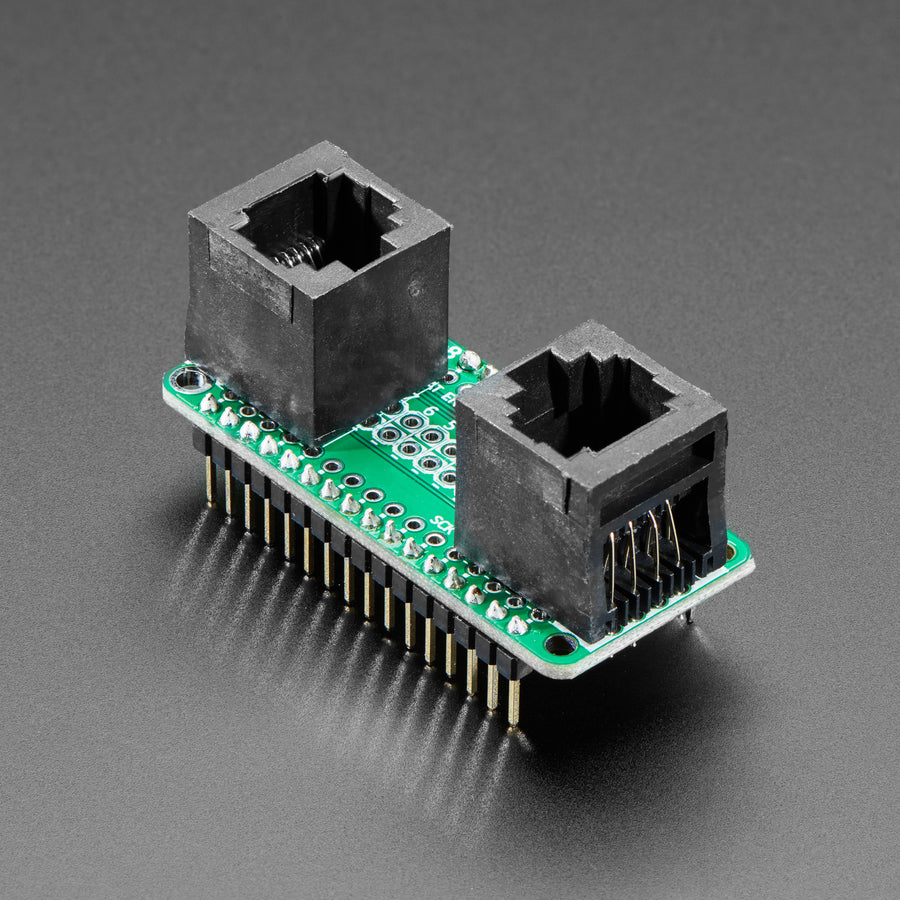 Adafruit NeoPXL8 FeatherWing for Feather M4 - 8 x DMA NeoPixels! - Image 2