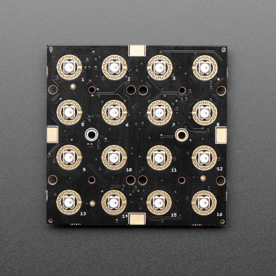 Adafruit NeoTrellis RGB Driver PCB for 4x4 Keypad - Image 4