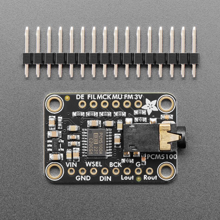 Adafruit PCM5100 I2S DAC with Line Level Output - 100dB SNR - Image 3