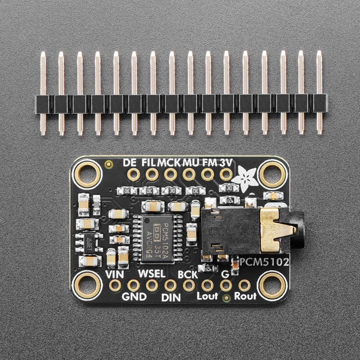 Adafruit PCM5102 I2S DAC with Line Level Output - 112dB SNR - Image 3
