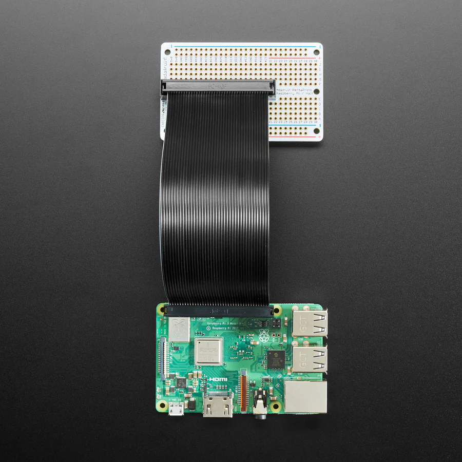 Adafruit Perma-Proto 40-Pin Raspberry Pi Half-Size PCB Kit - with 2x20 Header - Image 2