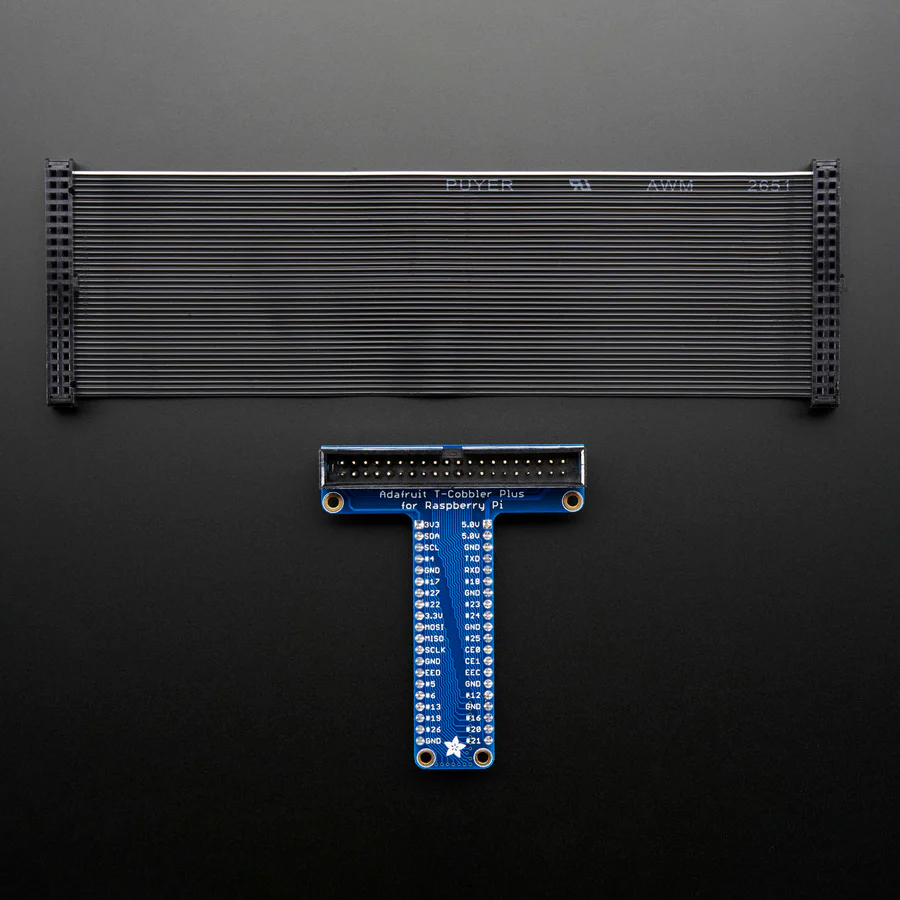 Assembled Pi T-Cobbler Plus - GPIO Breakout - Pi A+, B+, Pi 2/3/4, Zero - Image 3