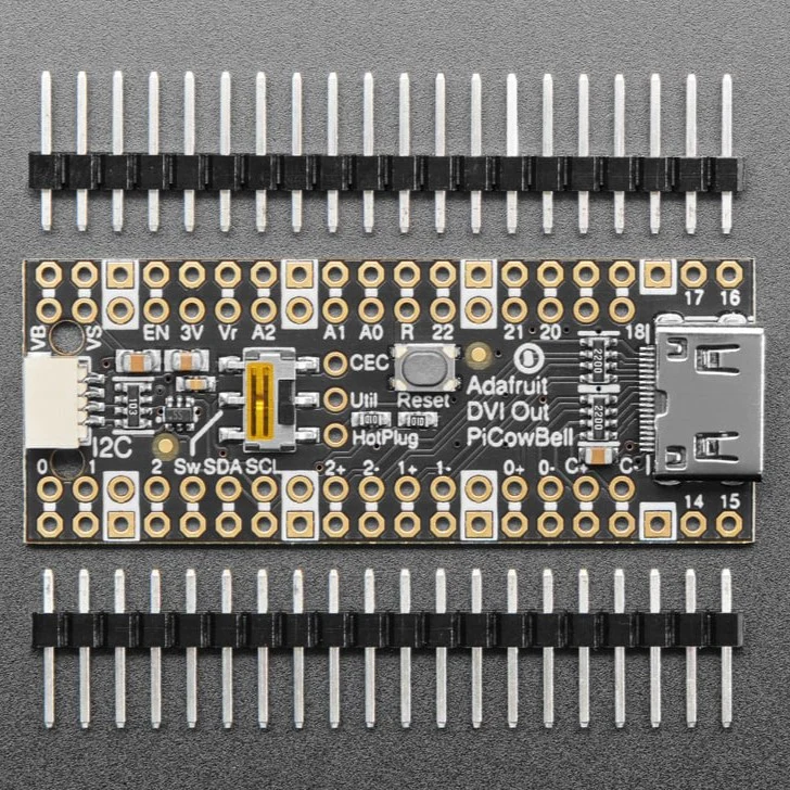 Adafruit PiCowbell DVI Output for Pico - Works with HDMI Display - Image 2