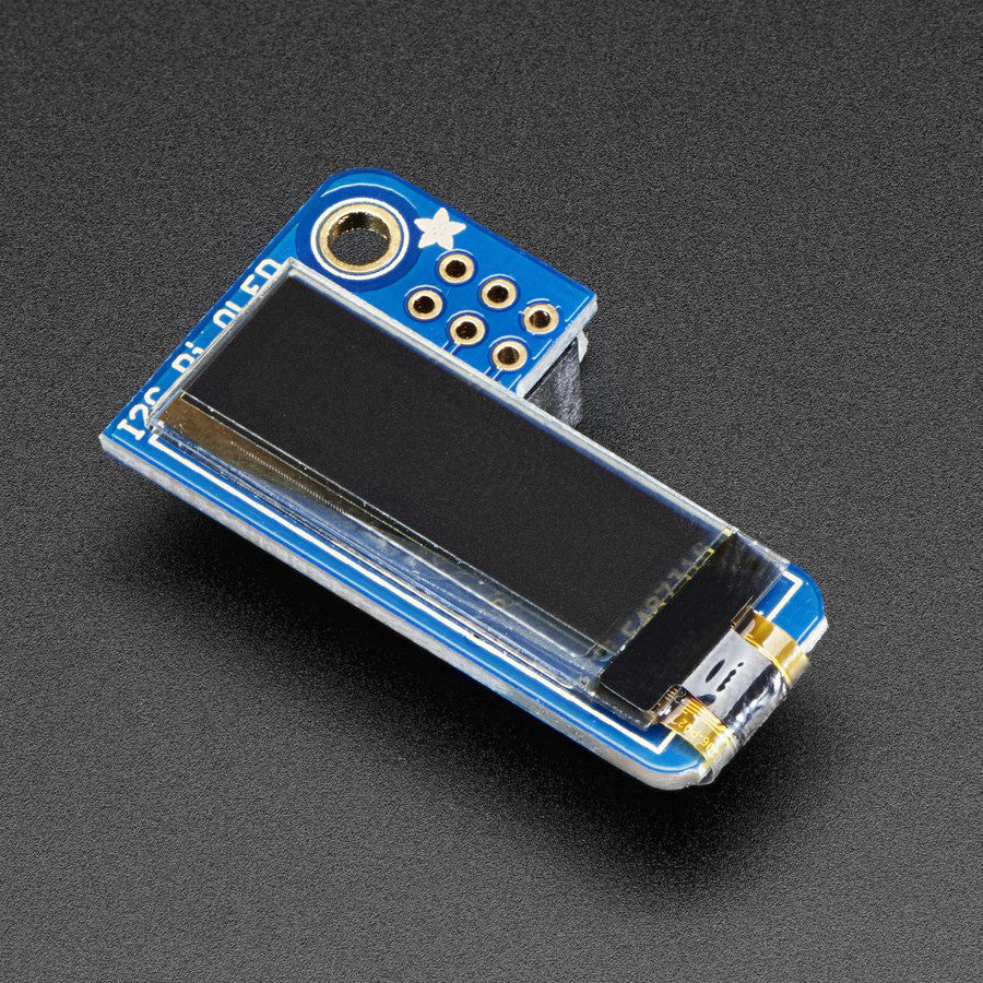 Adafruit PiOLED - 128x32 Monochrome OLED Add-on for Raspberry Pi - Image 3