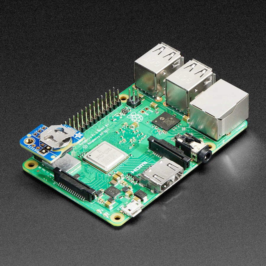 Adafruit PiRTC - Precise DS3231 Real Time Clock for Raspberry Pi - Image 7