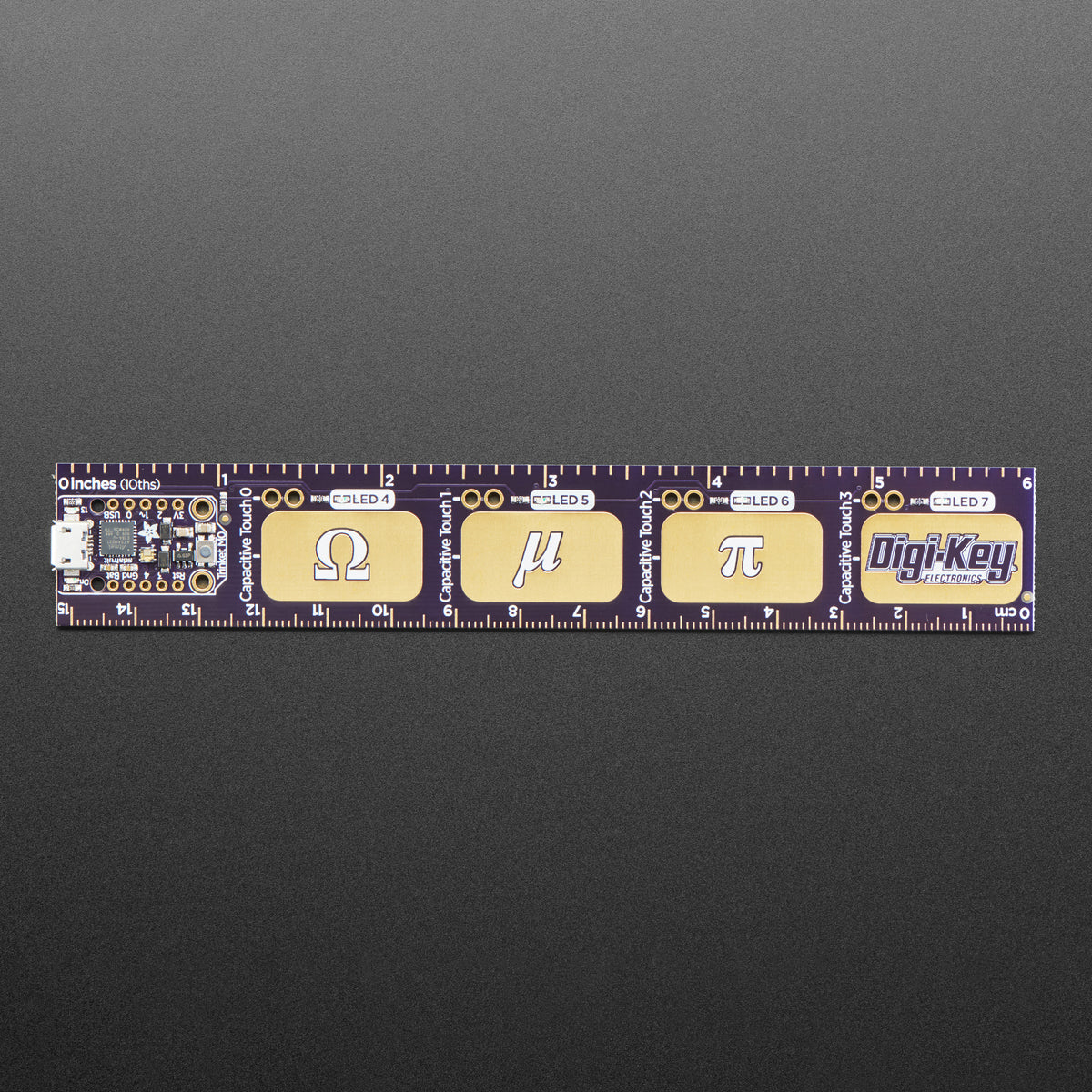Adafruit PyRuler - Engineer Reference Ruler with CircuitPython