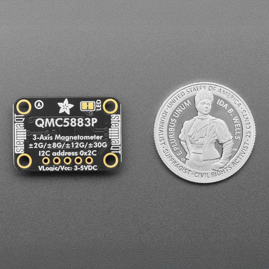 Adafruit QMC5883P - Triple Axis Magnetometer - STEMMA QT - Image 5