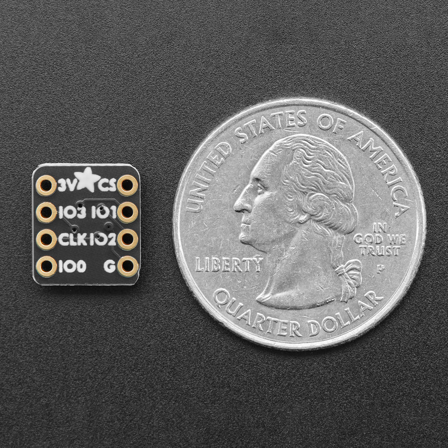 Adafruit QSPI DIP Breakout Board - W25Q128 - 128 MBit 16 MByte - W25Q128JVSSIQ - Image 3