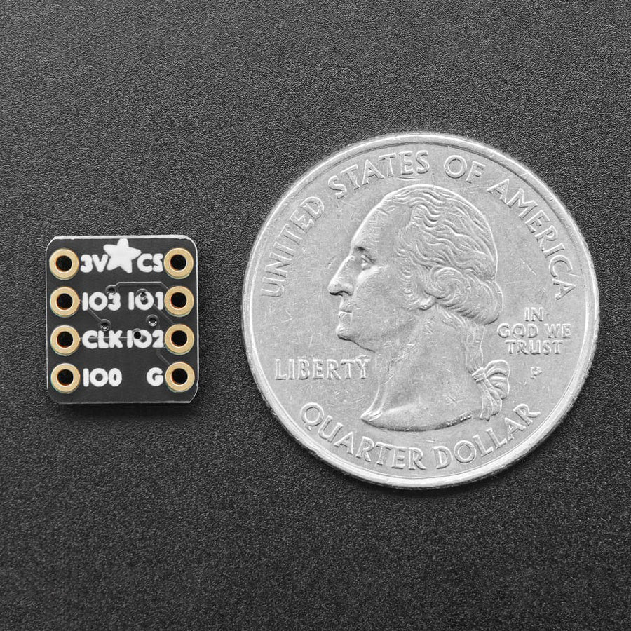 Adafruit QSPI DIP Breakout Board - W25Q16 - 16 MBit 2 MByte - W25Q16JVSSIQ - Image 3