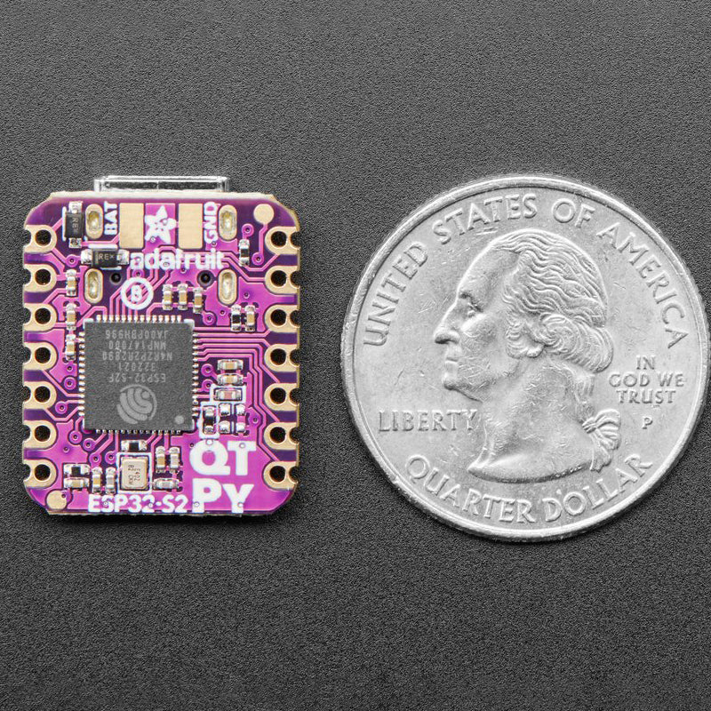 Adafruit QT Py ESP32-S2 WiFi Dev Board with uFL Antenna Port - Image 5